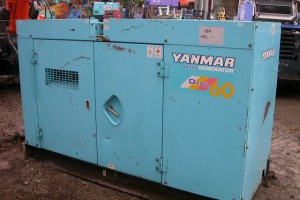 Máy phát điện cũ 60kva Yanmar